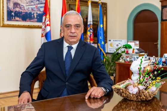 Stevan Bakić, Szabadka város polgármesterének húsvéti köszöntője